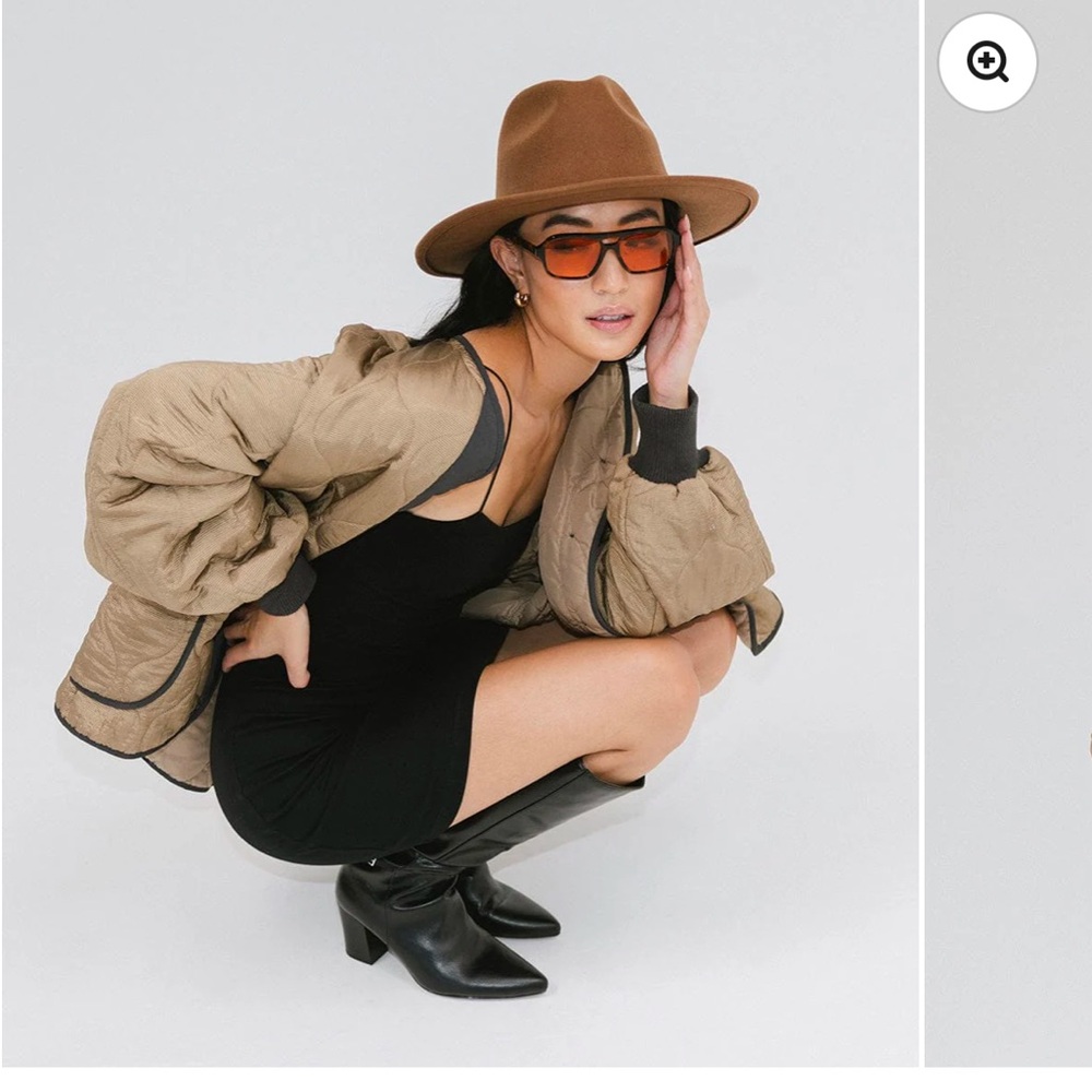 Gigi Pip Wes Fedora NWT Brown